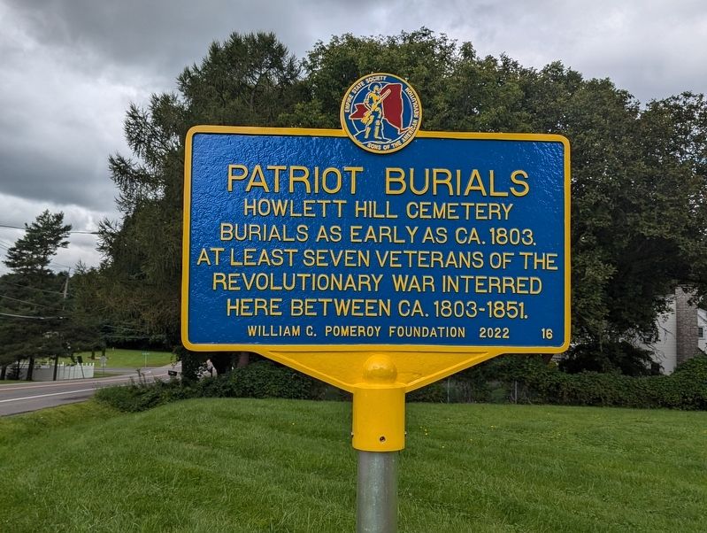 Patriot Burials Marker. Click for full size. Patriot Burials Marker image. Click for full size.
