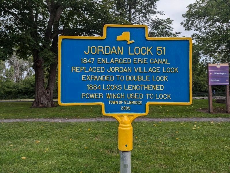 Jordan Lock 51 Marker refurbished image. Click for full size.