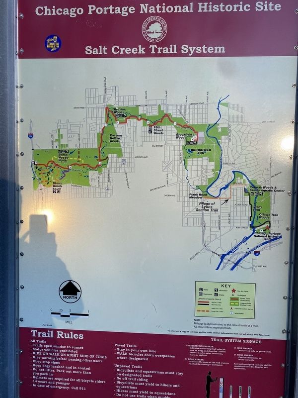 Map of National Historic Site and Trail System. Click for full size. Map of National Historic Site and Trail System image. Click for full size.