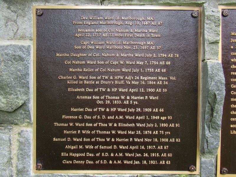 Left Plaque. Click for full size. Left Plaque image. Click for full size.