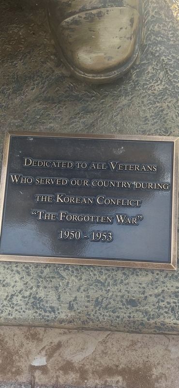 Korean War Memorial. Click for full size. Korean War Memorial image. Click for full size.