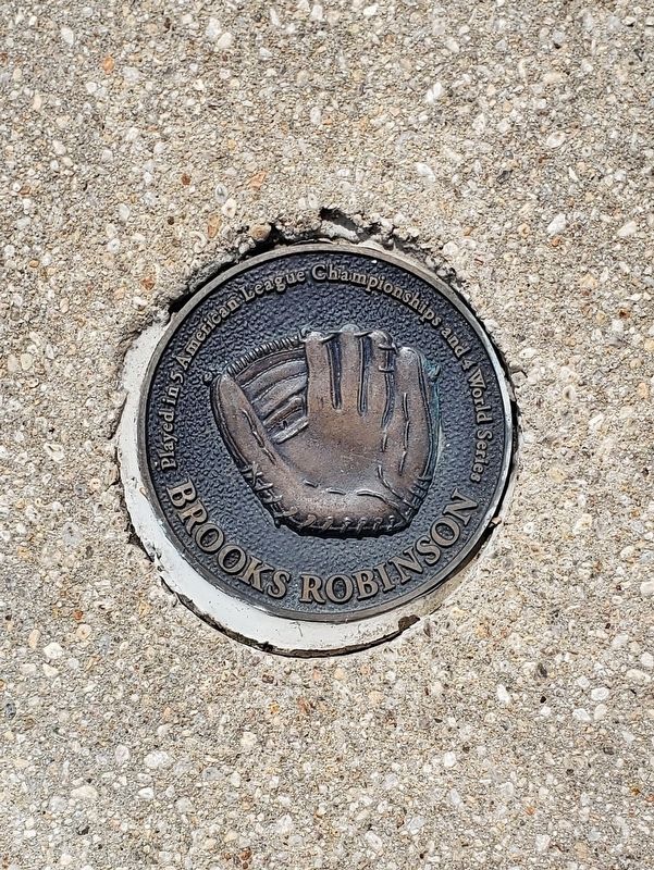 Brooks Robinson Marker. Click for full size. Brooks Robinson Marker image. Click for full size.