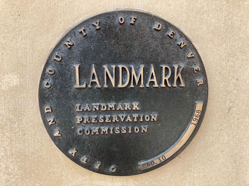 Denver Landmark No. 10 image. Click for full size.