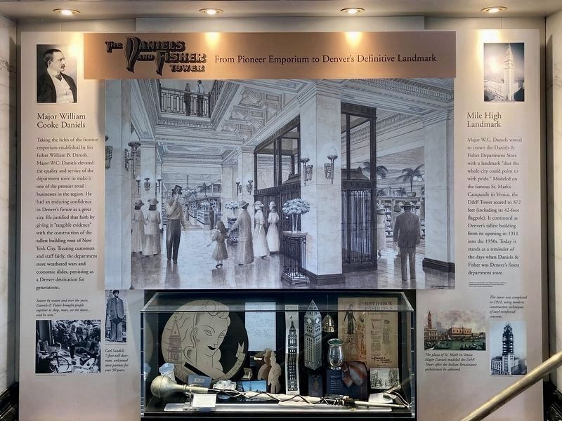 Historic Display Inside the Tower image. Click for full size.
