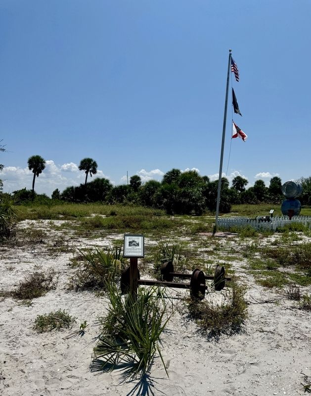 Egmont Key Train Marker. Click for full size. Egmont Key Train Marker image. Click for full size.