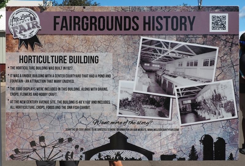 Horticulture Building Marker. Click for full size. Horticulture Building Marker image. Click for full size.