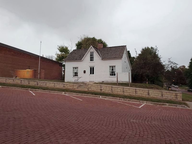 The Nelson Rogers House and Marker image. Click for full size.