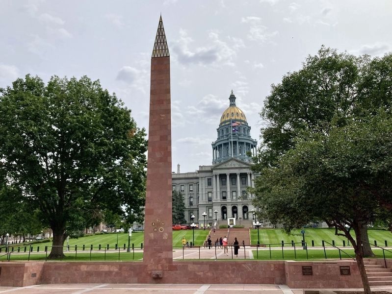 Colorado State Veterans Memorial image. Click for full size.