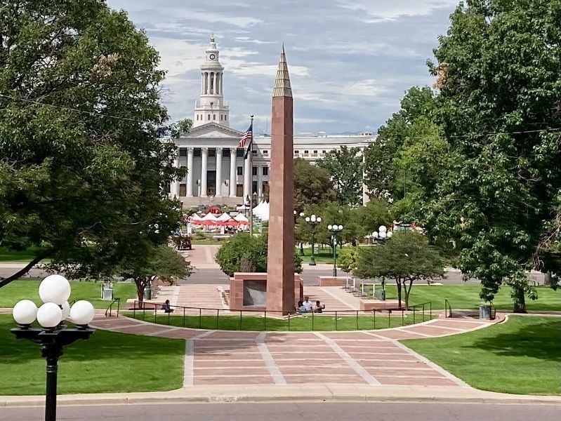 Colorado State Veterans Memorial image. Click for full size.