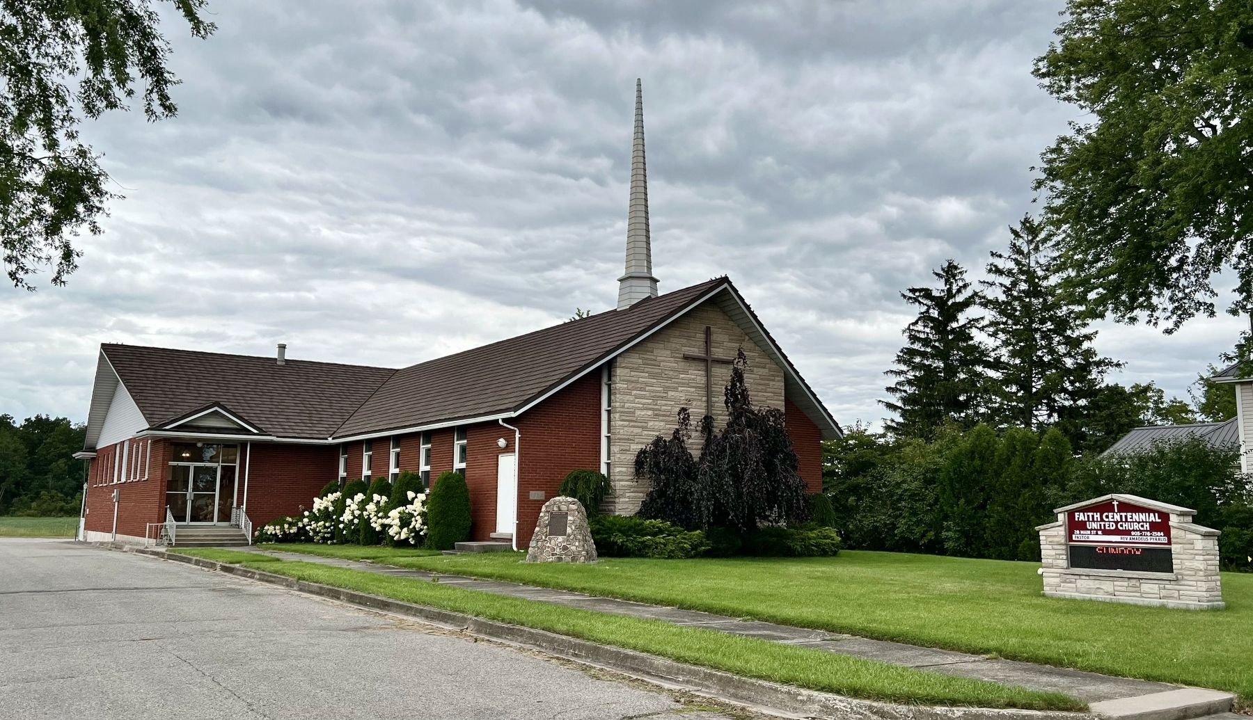 Faith Centennial noted Church, Selkirk. Click for full size. Faith Centennial noted Church, Selkirk image. Click for full size.
