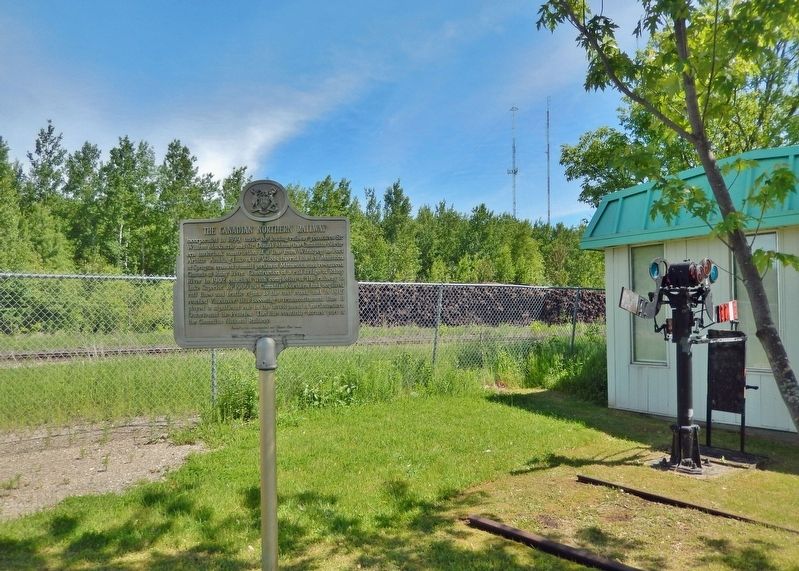 The Canadian Northern Railway Marker. Click for full size. The Canadian Northern Railway Marker image. Click for full size.