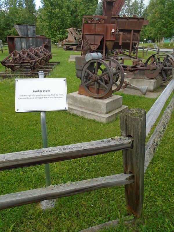 Gasoline Engine and Marker image. Click for full size.