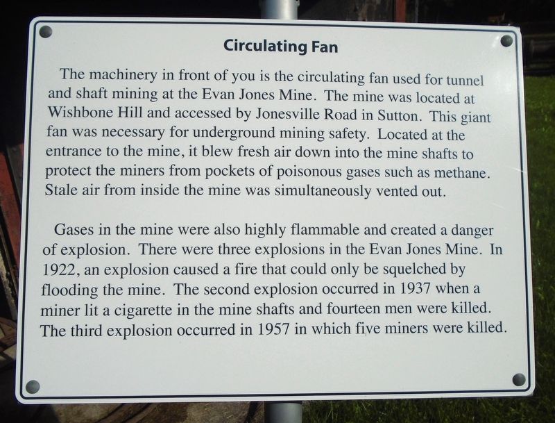 Circulating Fan Marker. Click for full size. Circulating Fan Marker image. Click for full size.