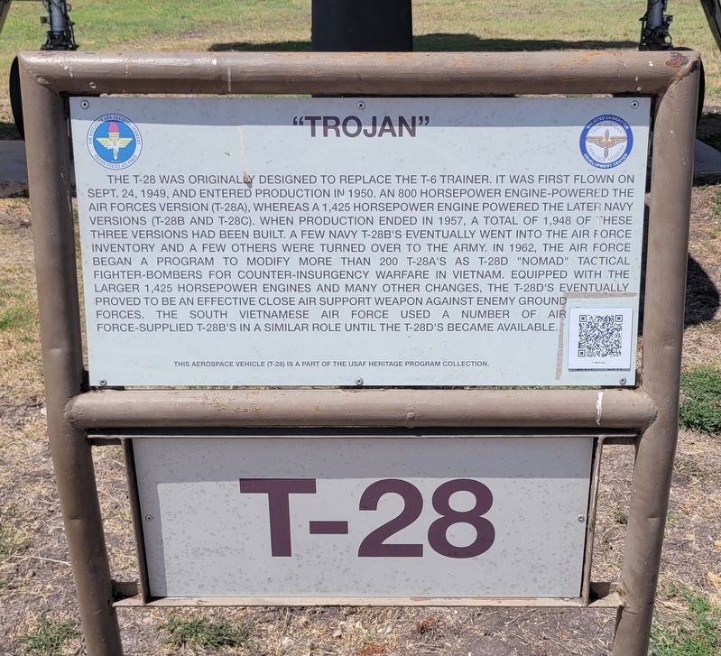 T-28 "Trojan" Marker. Click for full size. T-28 "Trojan" Marker image. Click for full size.