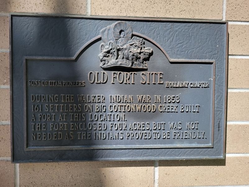 Old Fort Site Marker. Click for full size. Old Fort Site Marker image. Click for full size.