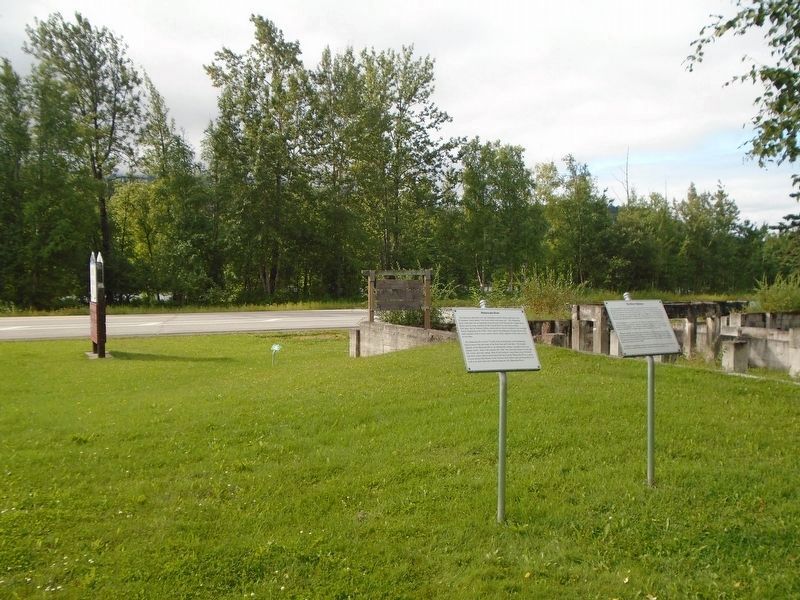 The Glenn Highway Marker. Click for full size. The Glenn Highway Marker image. Click for full size.