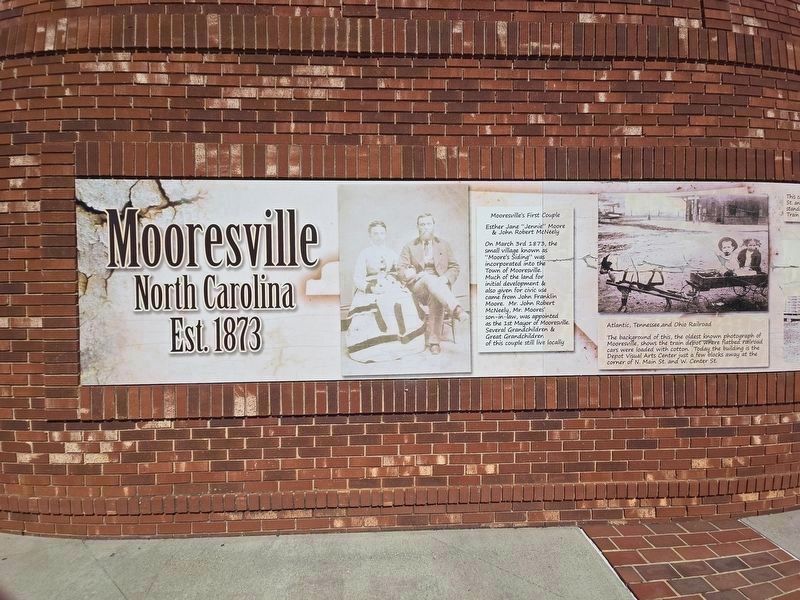 Mooresvilles mural image. Click for full size.