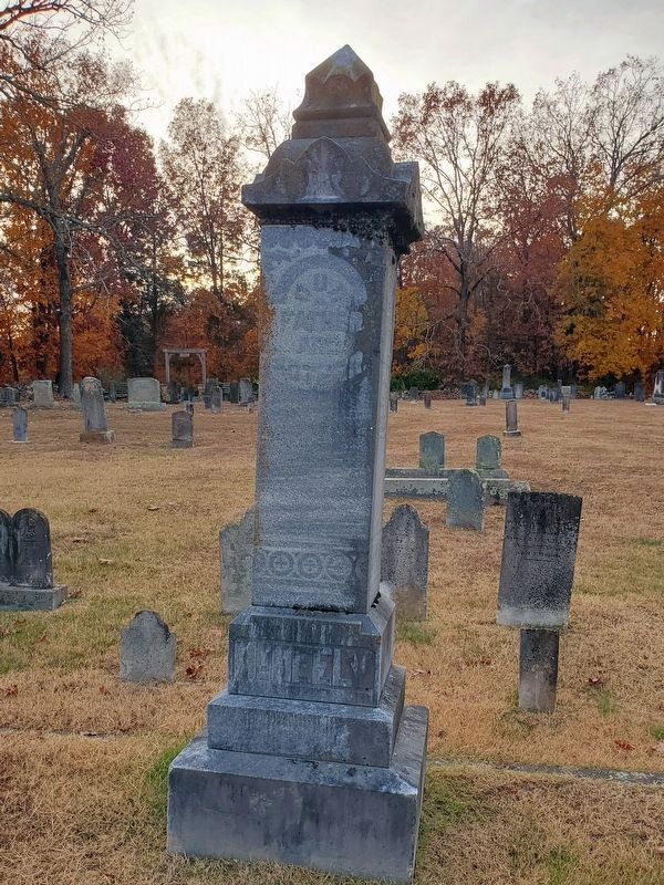 Gravestone of John and Jennie McNeely image. Click for full size.
