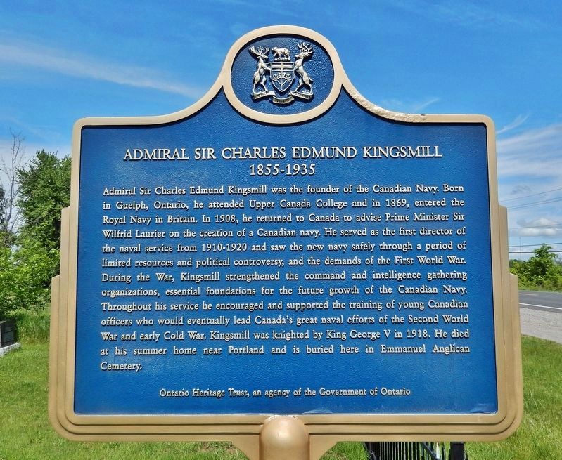 Admiral Sir Charles Edmund Kingsmill Marker (<i>English</i>) image. Click for full size.