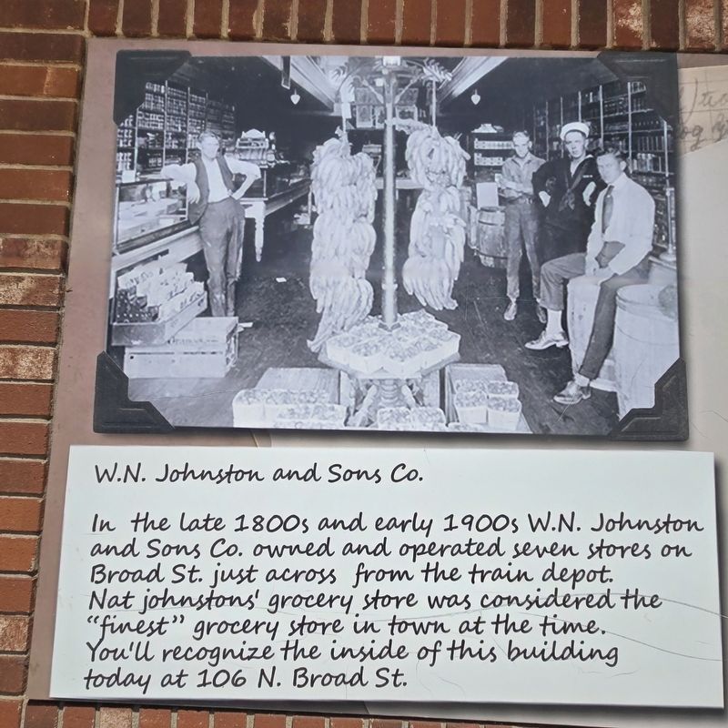 W.N. Johnston and Sons Co. Marker. Click for full size. W.N. Johnston and Sons Co. Marker image. Click for full size.
