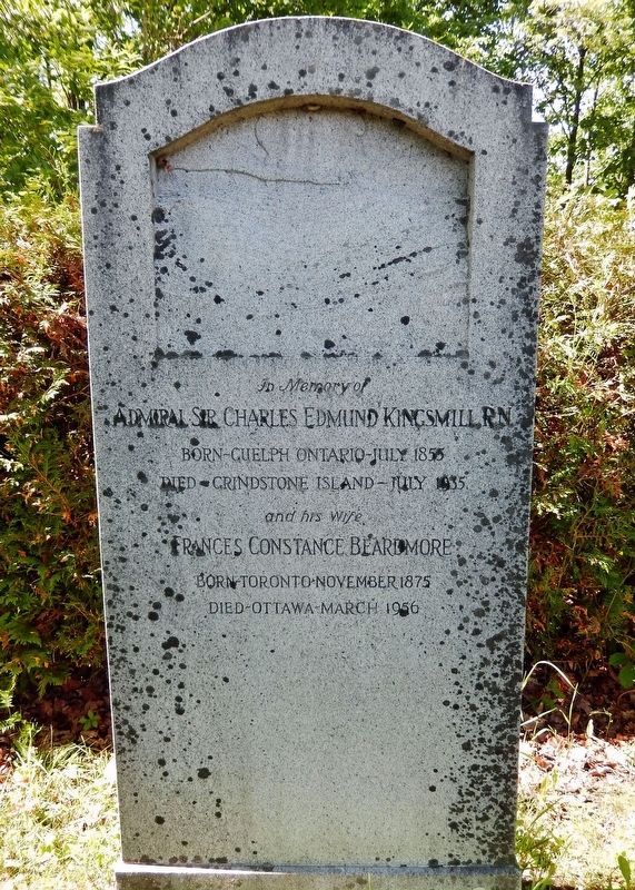 Charles Edmund Kingsmill Headstone image. Click for full size.