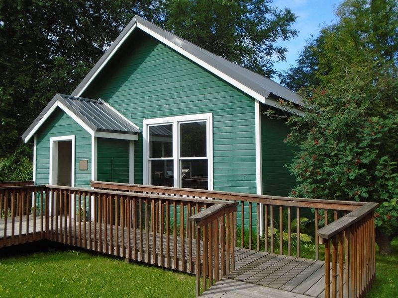 Chickaloon Bunkhouse (front). Click for full size. Chickaloon Bunkhouse (front) image. Click for full size.