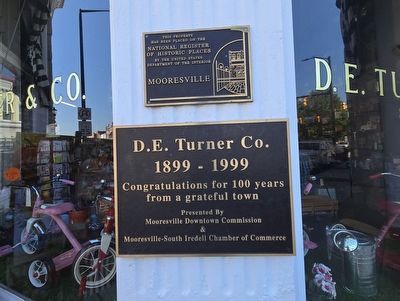D.E. Turner & Co. Marker image. Click for full size.