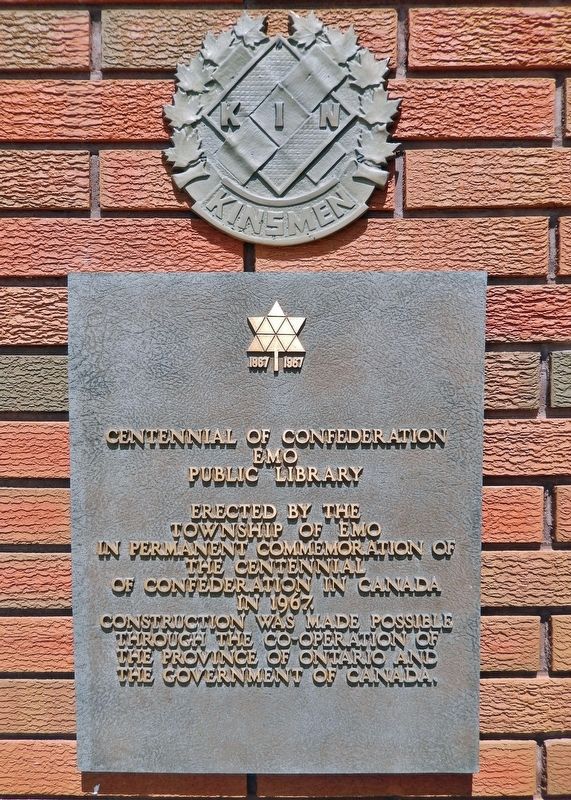 Centennial of Confederation Marker. Click for full size. Centennial of Confederation Marker image. Click for full size.