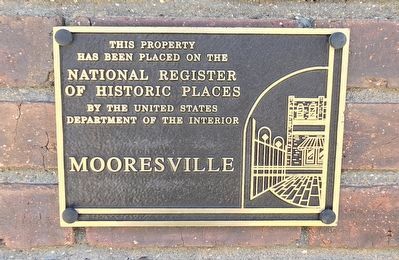 Mooresville Depot Marker. Click for full size. Mooresville Depot Marker image. Click for full size.