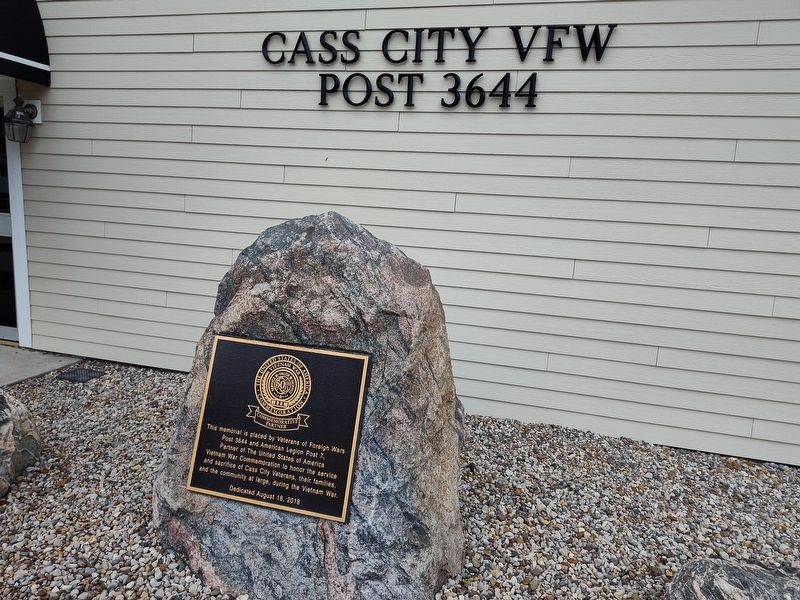 The United States Of America Commemoration Vietnam War 50th Marker. Click for full size. The United States Of America Commemoration Vietnam War 50th Marker image. Click for full size.