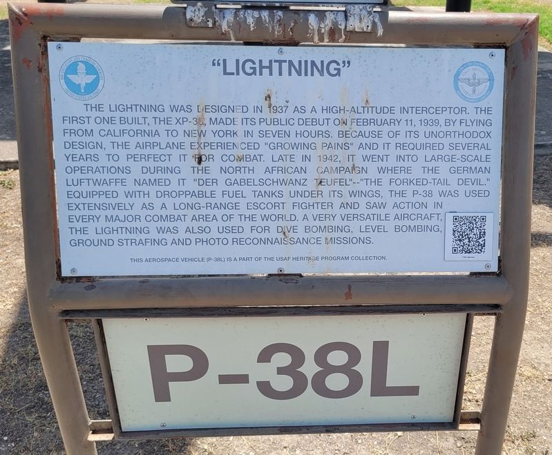 P-38L "Lightning" Marker. Click for full size. P-38L "Lightning" Marker image. Click for full size.