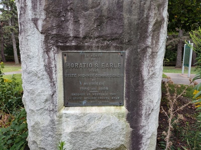 Horatio S. Earle Park Marker image. Click for full size.