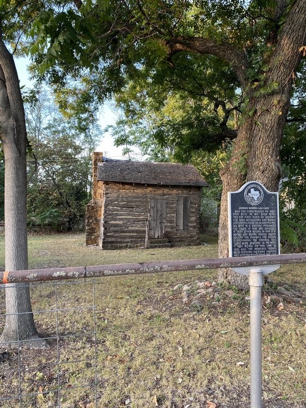 Siddons-Barnes Log Cabin Marker image. Click for full size.