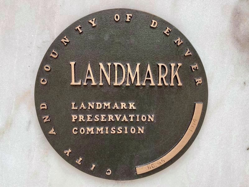 City & County Landmark No. 65. Click for full size. City & County Landmark No. 65 image. Click for full size.