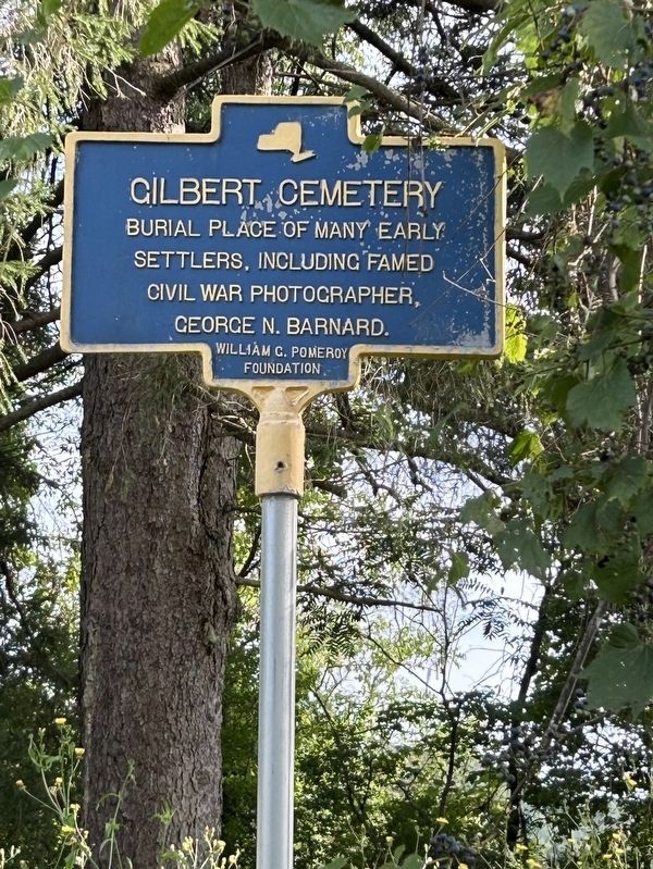 Gilbert Cemetery Marker image. Click for full size.