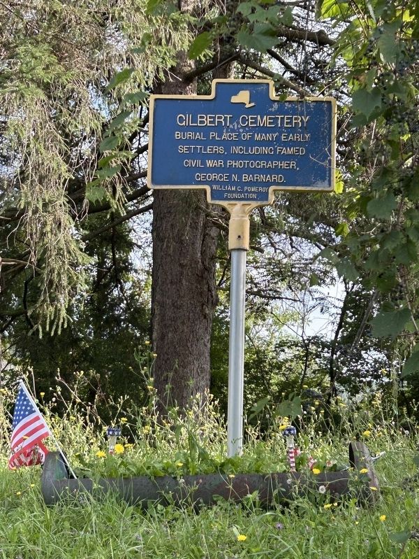 Gilbert Cemetery Marker image. Click for full size.