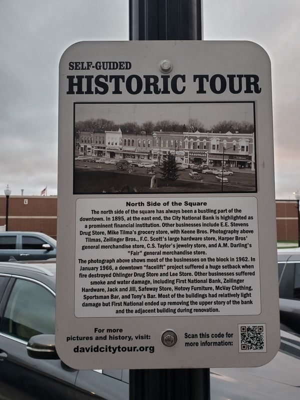 North Side of the Square Marker. Click for full size. North Side of the Square Marker image. Click for full size.