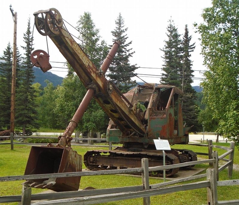Buckeye Shovel and Marker. Click for full size. Buckeye Shovel and Marker image. Click for full size.