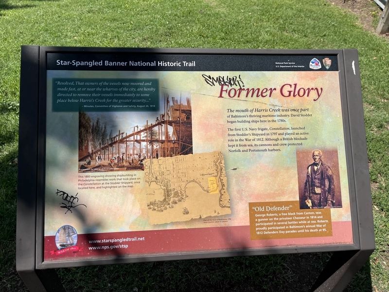 Former Glory Marker. Click for full size. Former Glory Marker image. Click for full size.