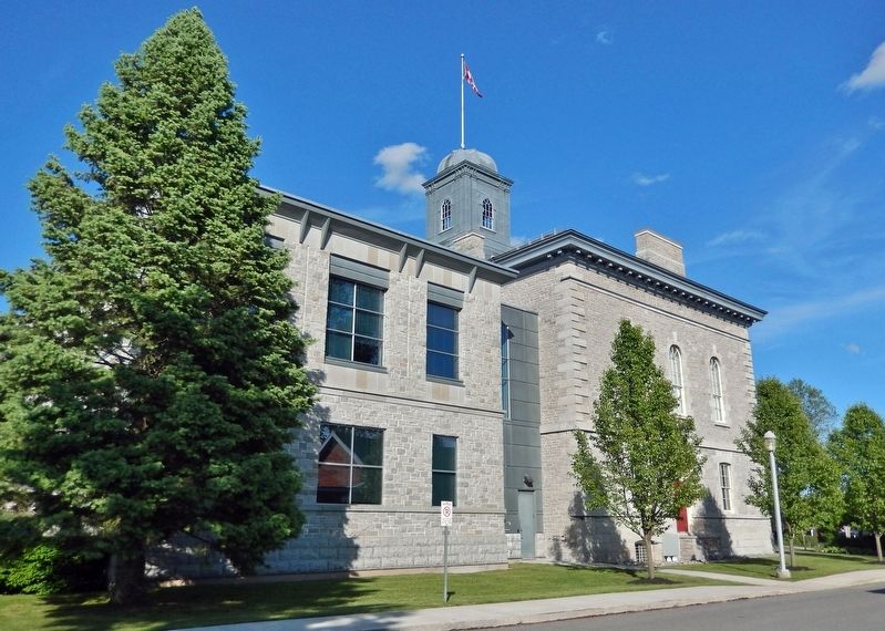 County of Lennox and Addington Court House (<i>northwest elevation</i>). Click for full size. County of Lennox and Addington Court House (<i>northwest elevation</i>) image. Click for full size.