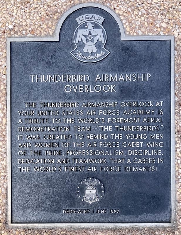 Thunderbird Airmanship Overlook image. Click for full size.