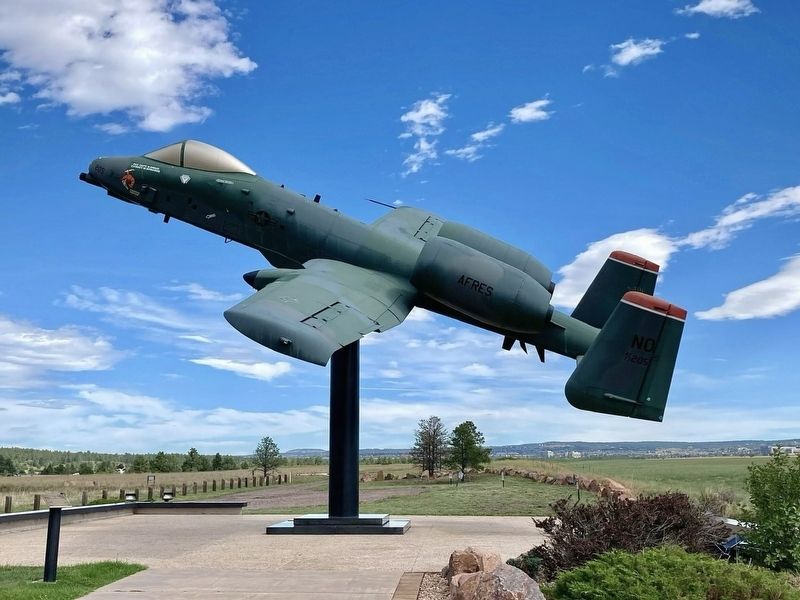 Fairchild-Republic A-10A and Marker. Click for full size. Fairchild-Republic A-10A and Marker image. Click for full size.