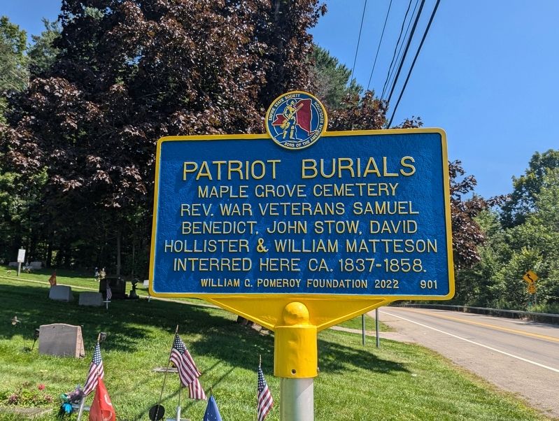 Patriot Burials Marker image. Click for full size.
