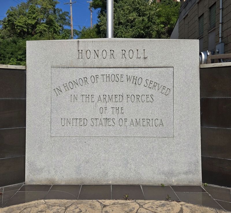 Dravosburg Honor Roll Marker. Click for full size. Dravosburg Honor Roll Marker image. Click for full size.