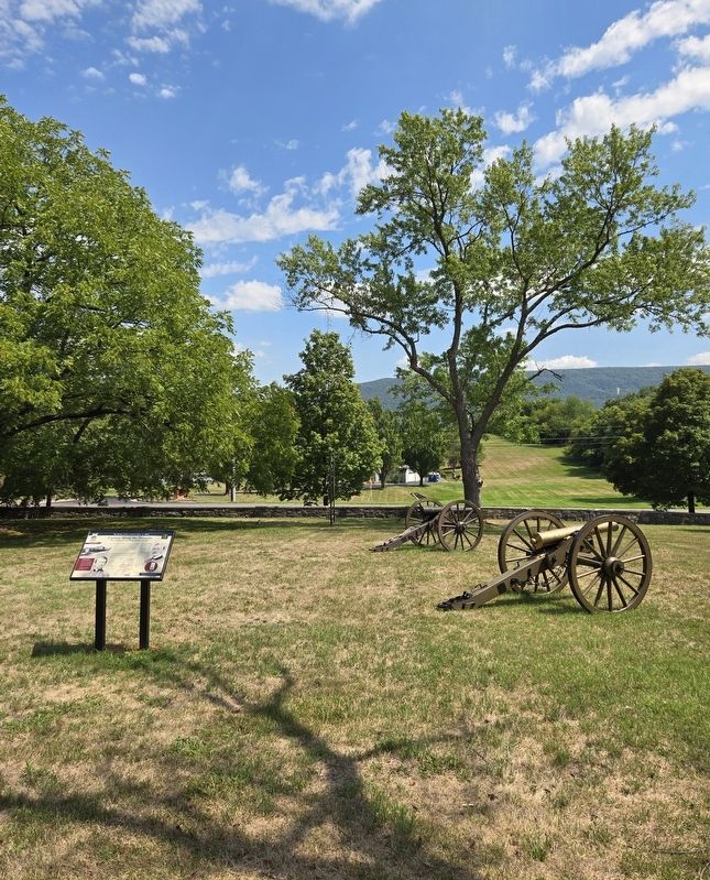 Cannon Along the Turnpike Marker image. Click for full size.