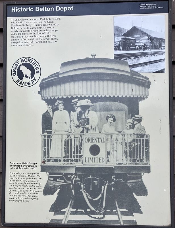 Historic Belton Depot Marker image. Click for full size.