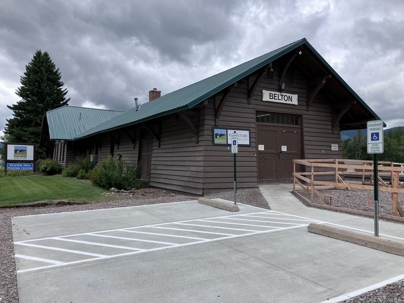 Historic Belton Depot image. Click for full size.