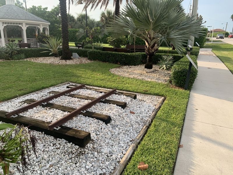 The First Juno Beach Town Hall Marker. Click for full size. The First Juno Beach Town Hall Marker image. Click for full size.