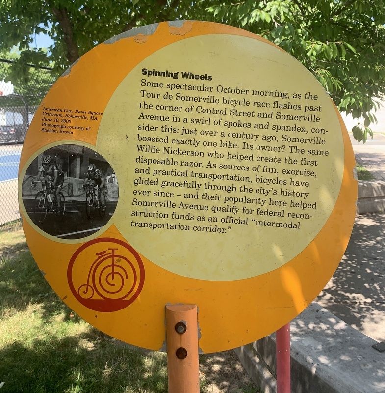 Spinning Wheels Marker. Click for full size. Spinning Wheels Marker image. Click for full size.