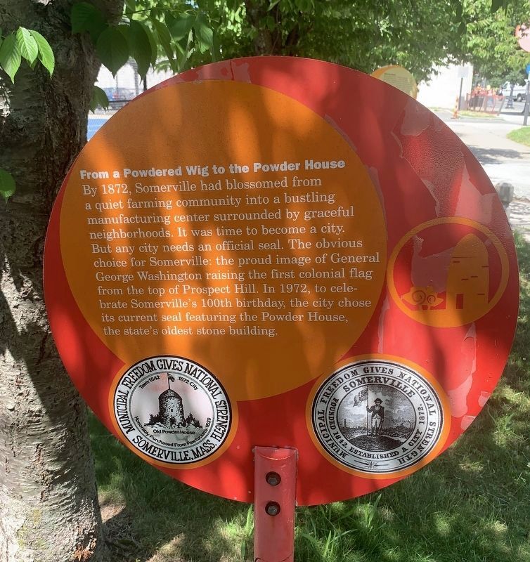 From a Powdered Wig to the Powder House Marker. Click for full size. From a Powdered Wig to the Powder House Marker image. Click for full size.
